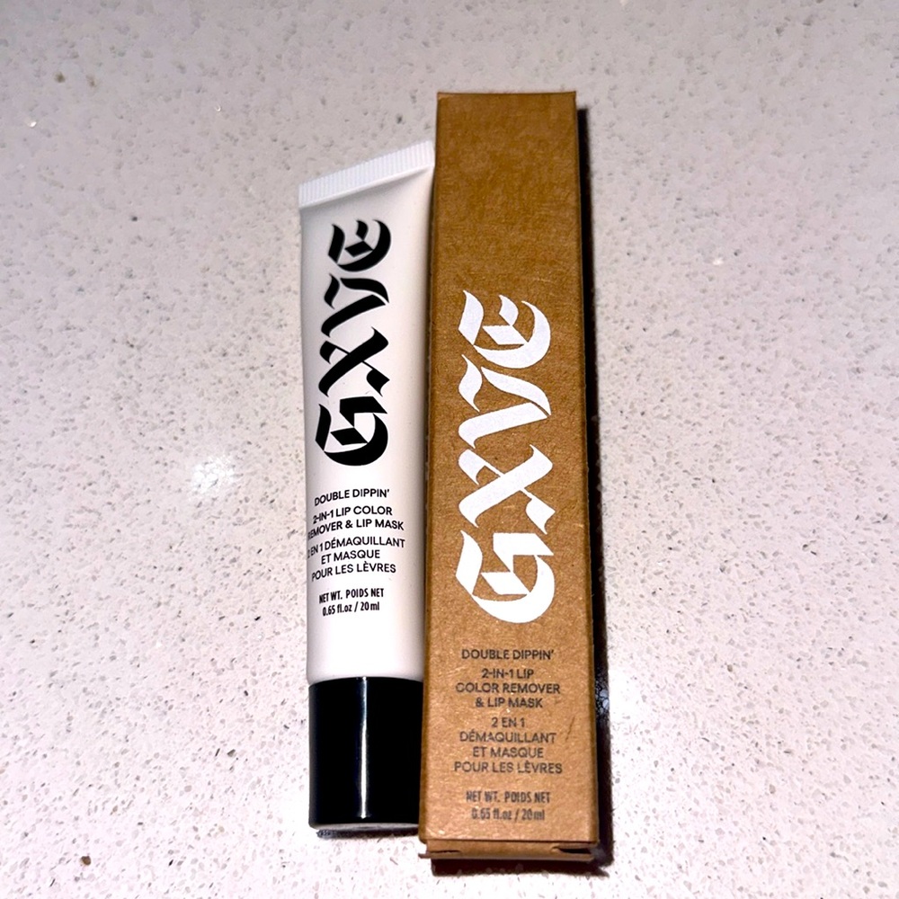 GXVE BY GWEN STEFANI Double Dippin' 2-in-1 Lip Color Remover Hydrating Lip Mask